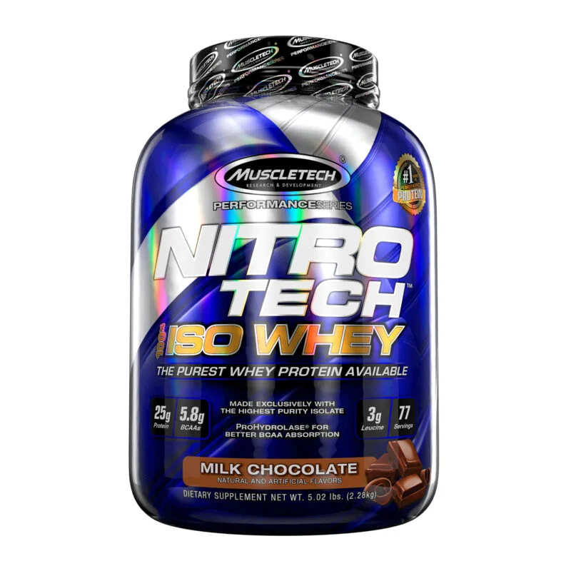 Muscletech Nitro Tech 100% ISO Whey 5LB