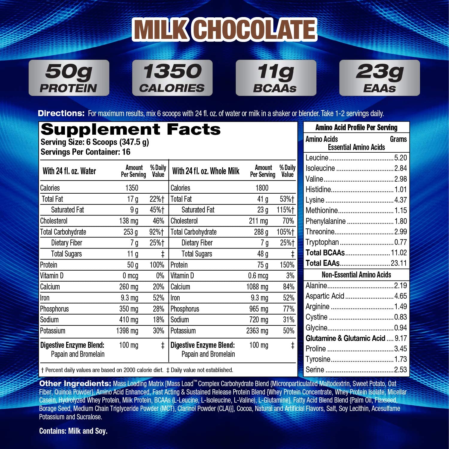 MHP UP YOUR MASS XXXL 1350 , 12LB - Image 4