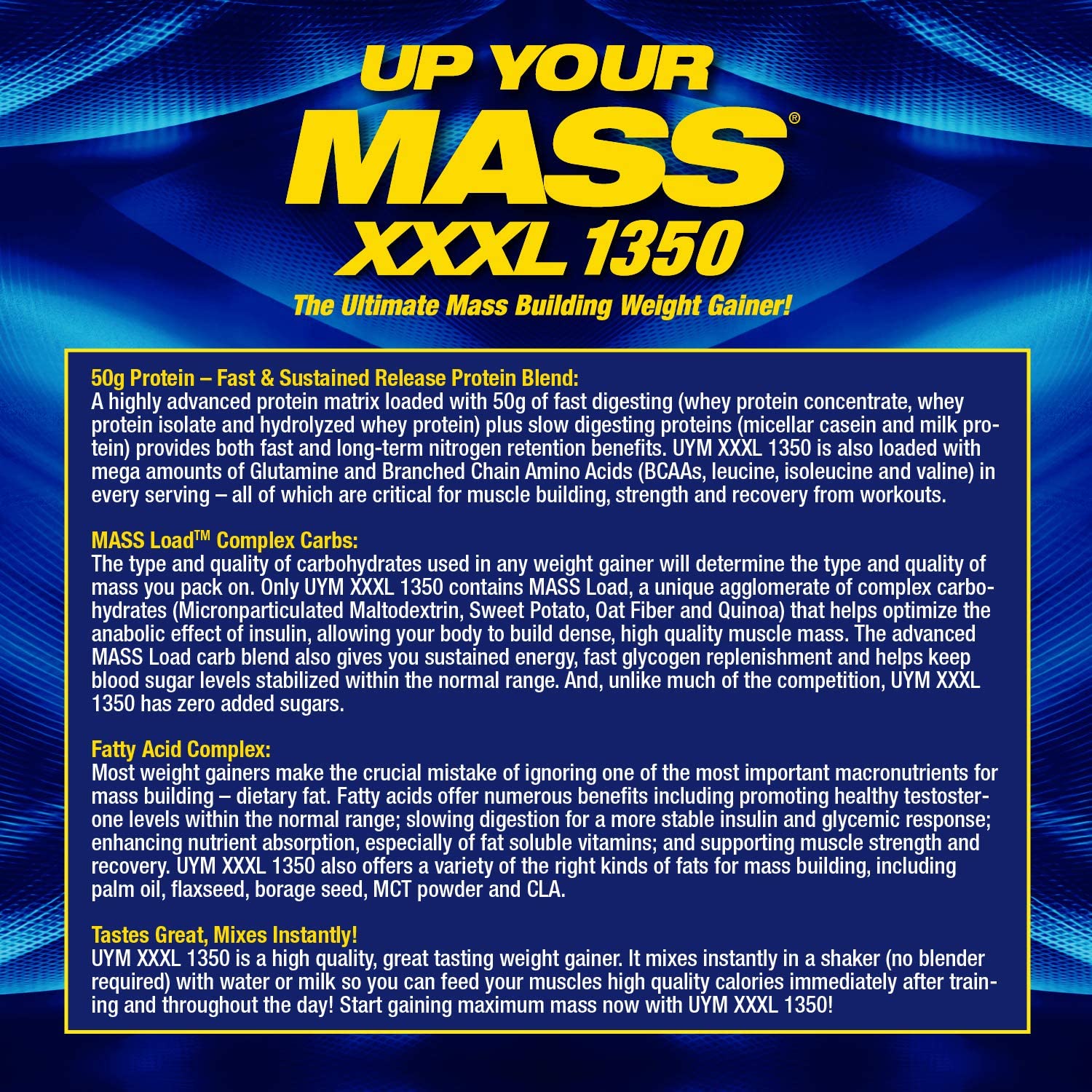 MHP UP YOUR MASS XXXL 1350 , 12LB - Image 6