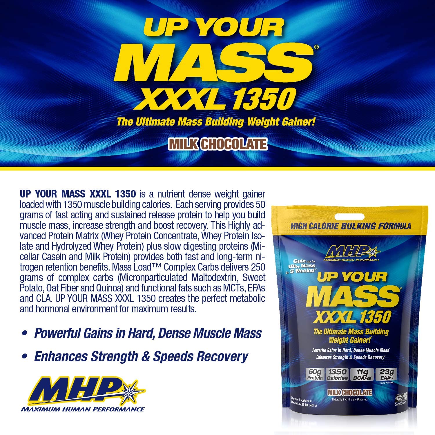 MHP UP YOUR MASS XXXL 1350 , 12LB - Image 7