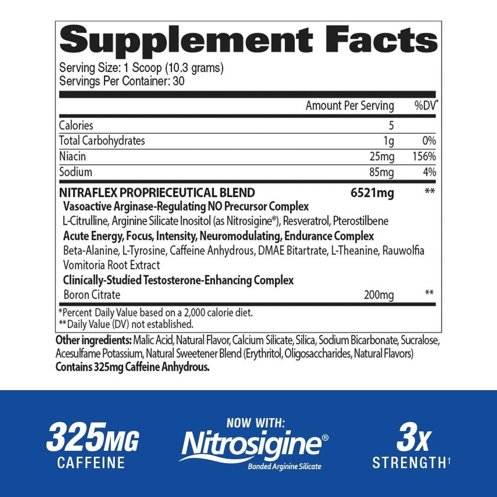 GAT NITRAFLEX PRE-WORKOUT, 30 Servings - Image 2