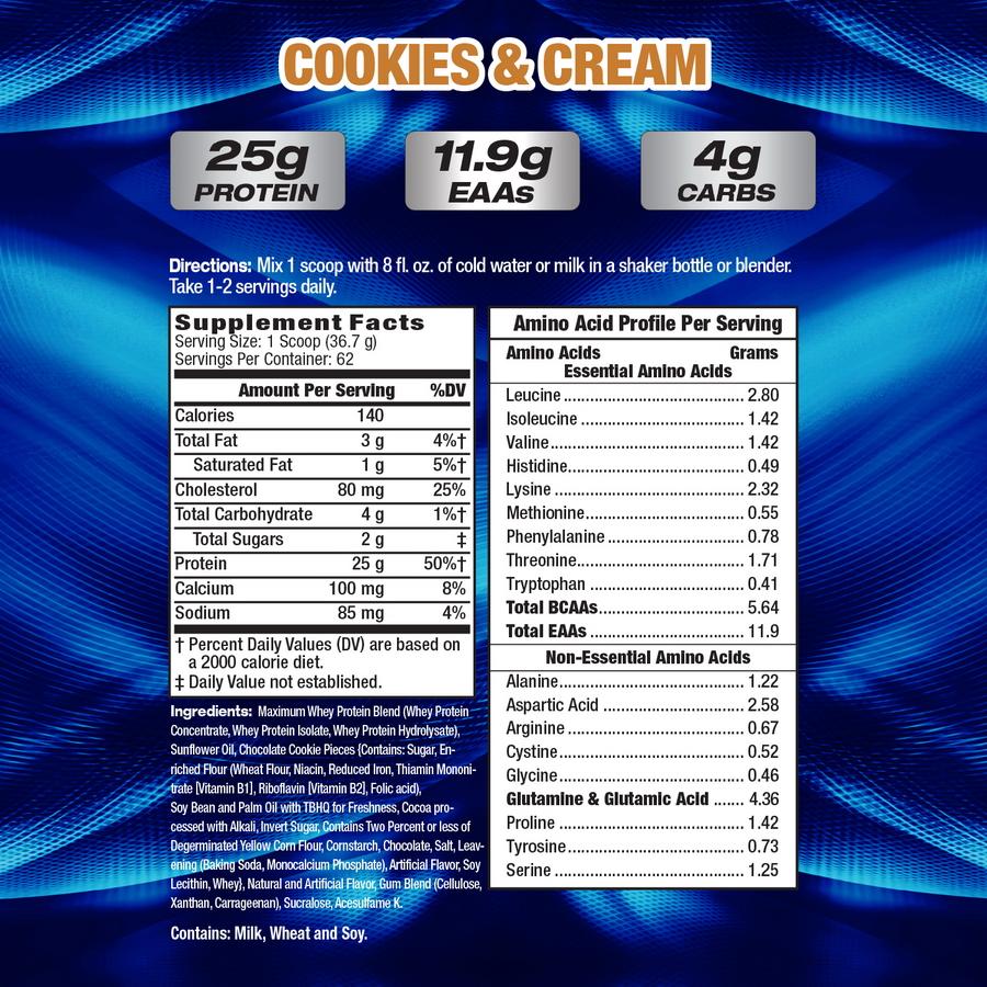 MHP MAXIMUM WHEY - 100% WHEY PROTEIN 2.27 Kg - Image 6