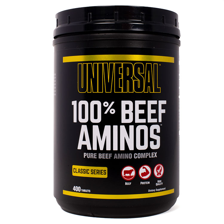 UNIVERSAL NUTRITION 100% BEEF AMINOS 400 Tablets