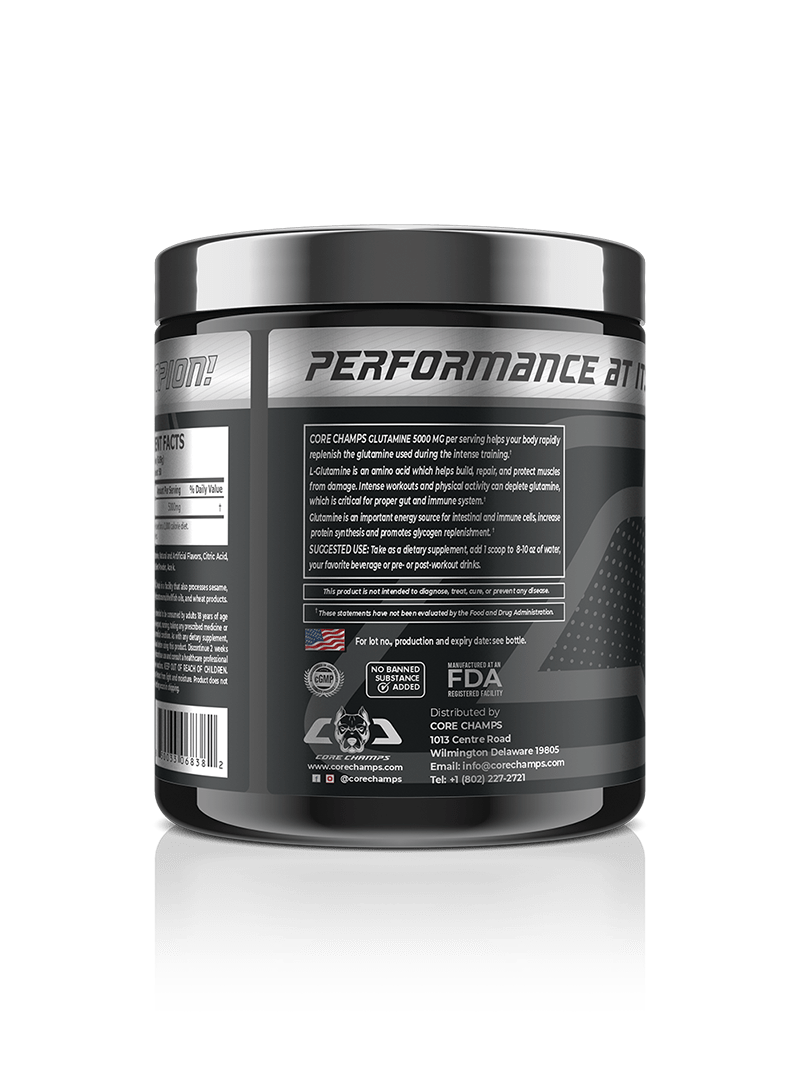 CORE CHAMPS GLUTAMINE FLAVORED 305g 50 Servings - Image 3