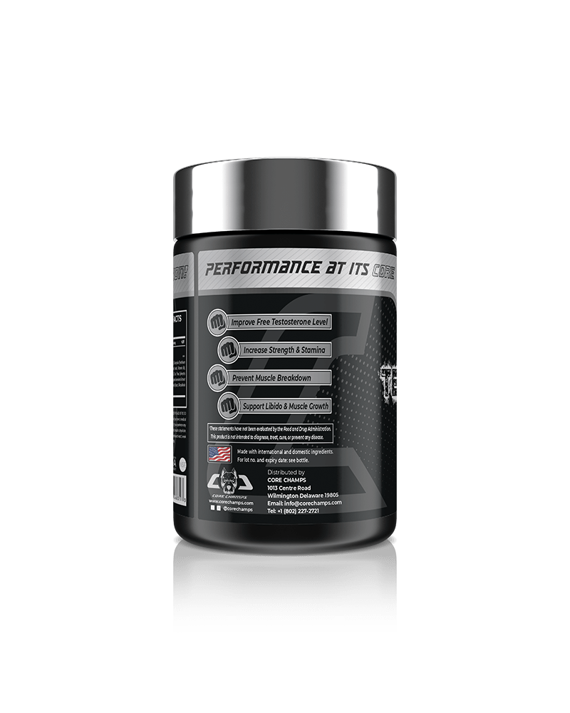 CORE CHAMPS TEST FREAK 60 Capsules - Image 3