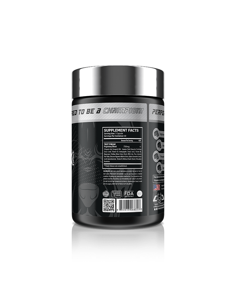 CORE CHAMPS TEST FREAK 60 Capsules - Image 2