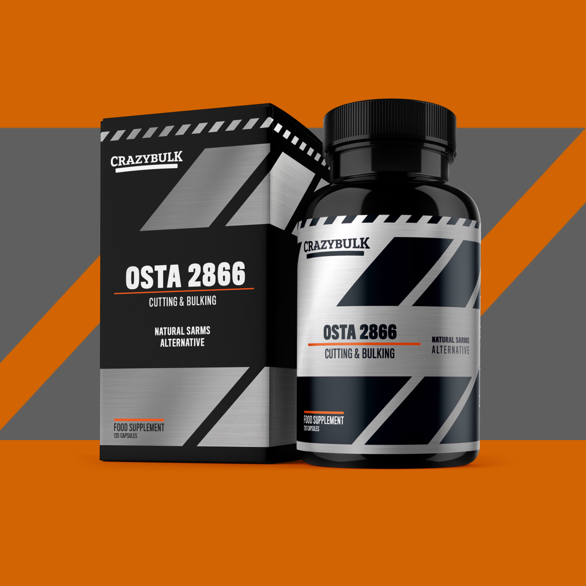 CRAZY BULK OSTA 2866(OSTARINE MK-2866) 120 Capsules