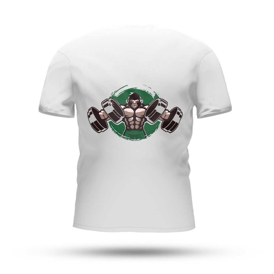 T-SHIRT MONKEY KING WHITE - Image 2