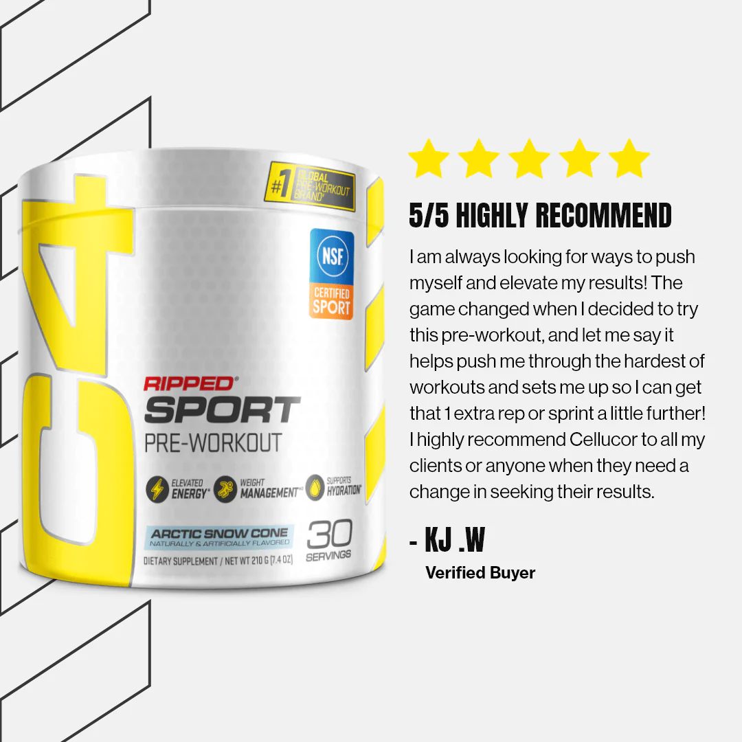 CELLUCOR C4 Ripped® Sport Pre Workout 30 Servings - Image 4