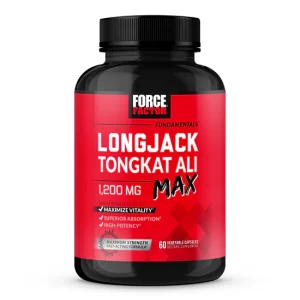 Force Factor Longjack tongkat ali Max 1200Mg 60 Capsules