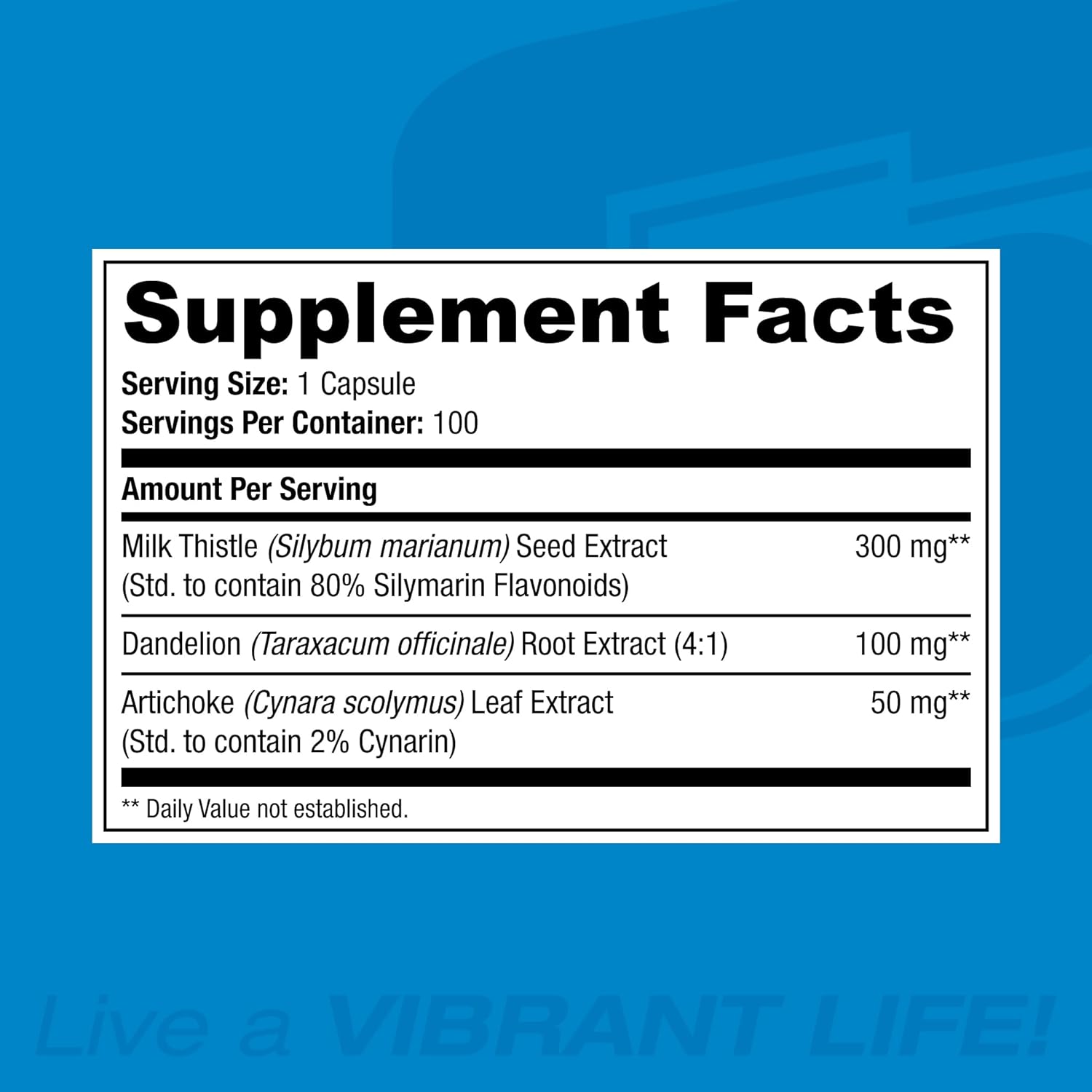 SAN Liver Support Formula 100 Capsules - Image 2