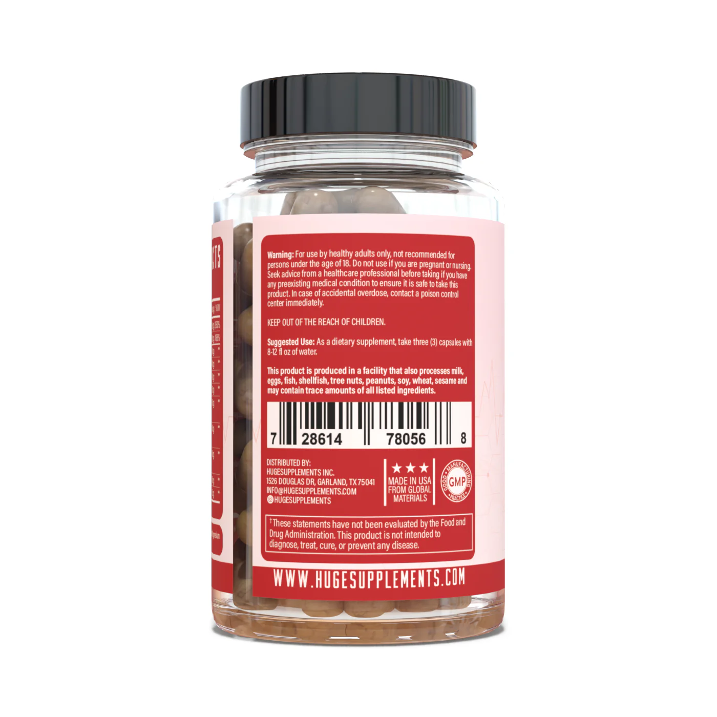 HUGE Vital Blood Pressure Support 90 Capsules - Image 3