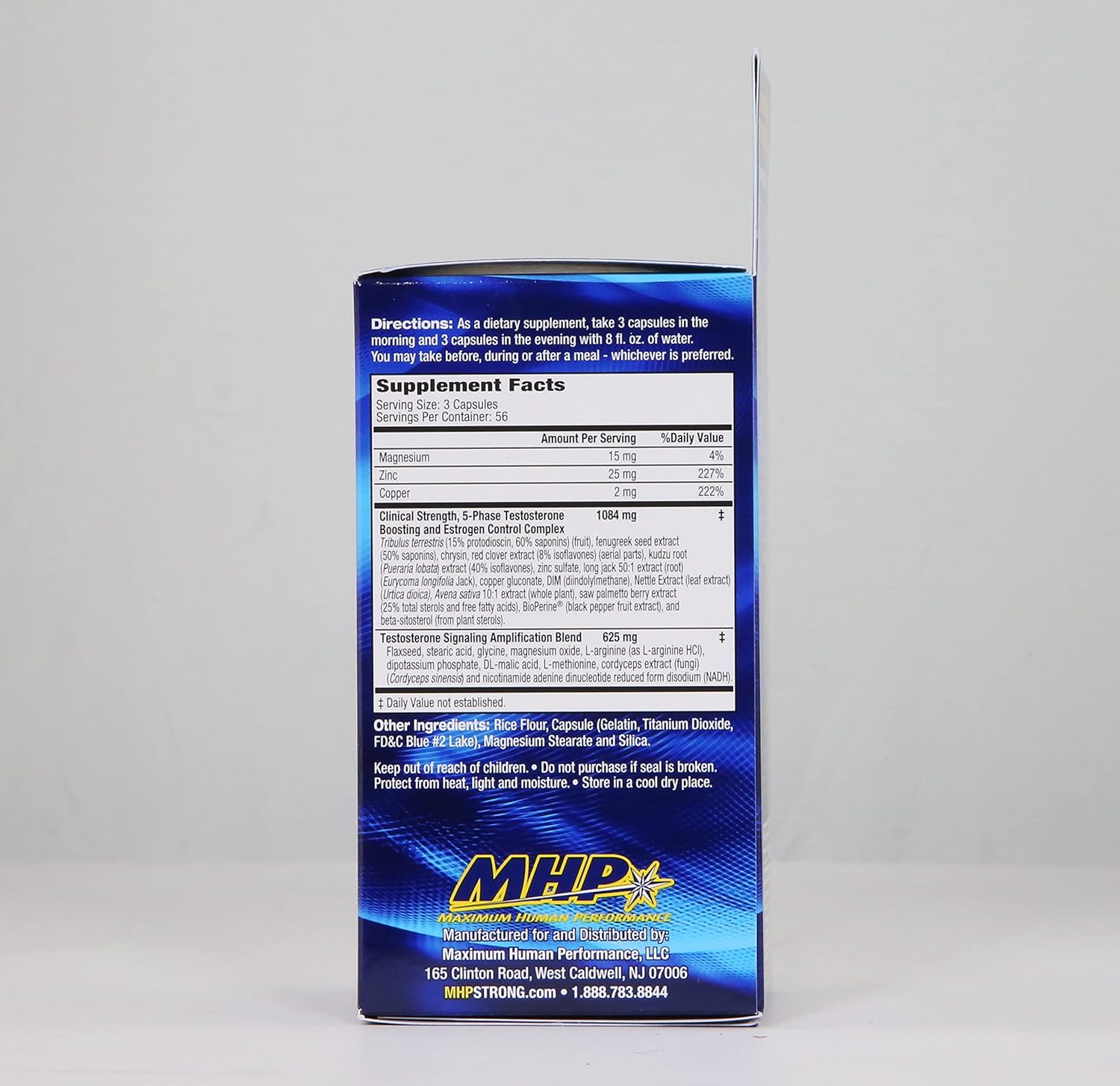 MHP T-Bomb 3Xtreme 168 Capsules - Image 6