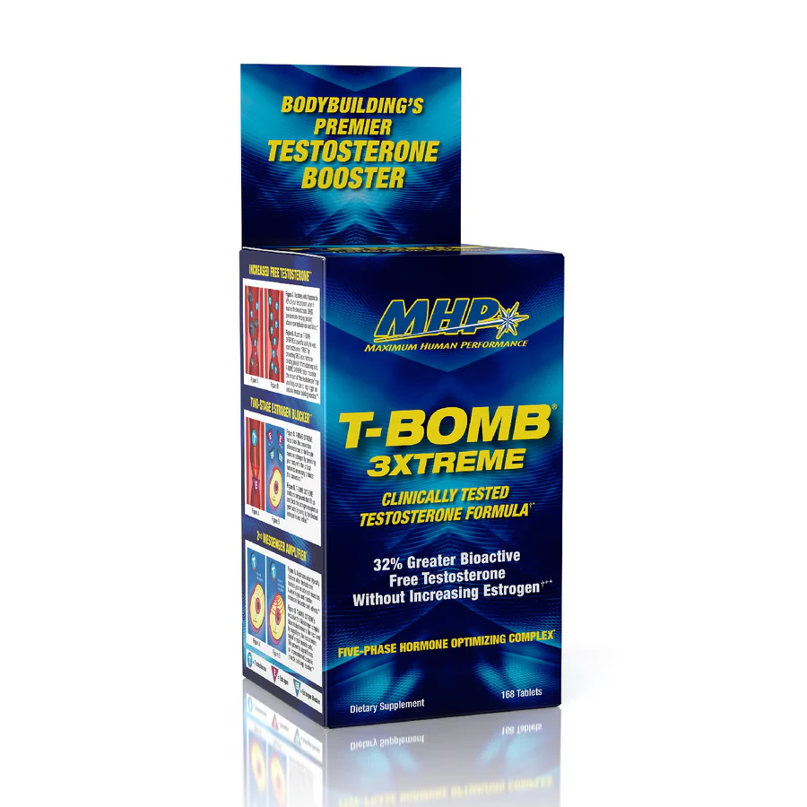 MHP T-Bomb 3Xtreme 168 Capsules