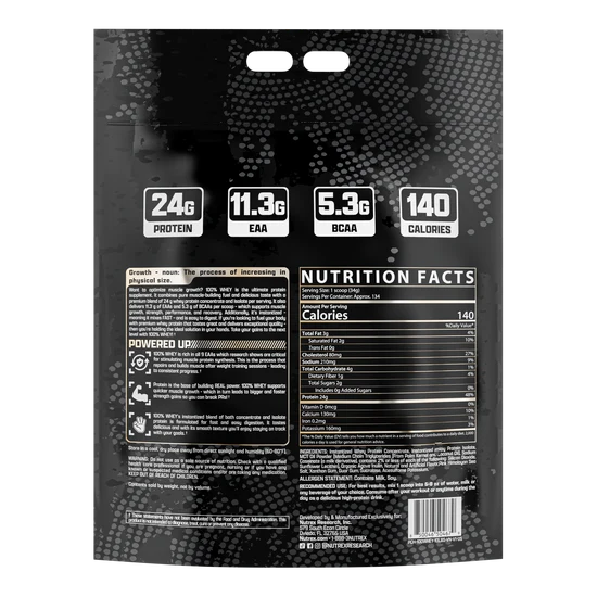 Nutrex 100% Whey Protein Vanilla 4.5kg - Image 2