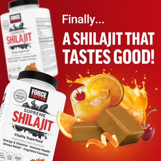 FORCE FACTOR SUPREME SHILAJIT Smoked Old Fashioned 60 Soft Chews - Image 7