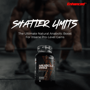 Muscle builder supplement Muscle Pro by Enhanced Labs