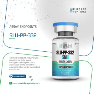 Alternative view of pure lab peptides SLU-PP-332 - 5mg