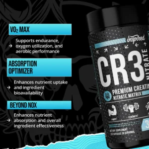 CR3 Nitrate creatine nitrate supplement by Inspired Nutraceuticals