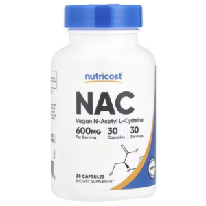 Nutricost NAC 600mg 30 capsules supplement