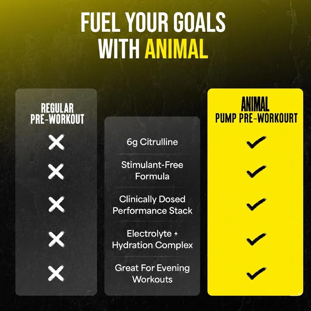 Universal Animal Pump Non Stim Pre Workout 442g