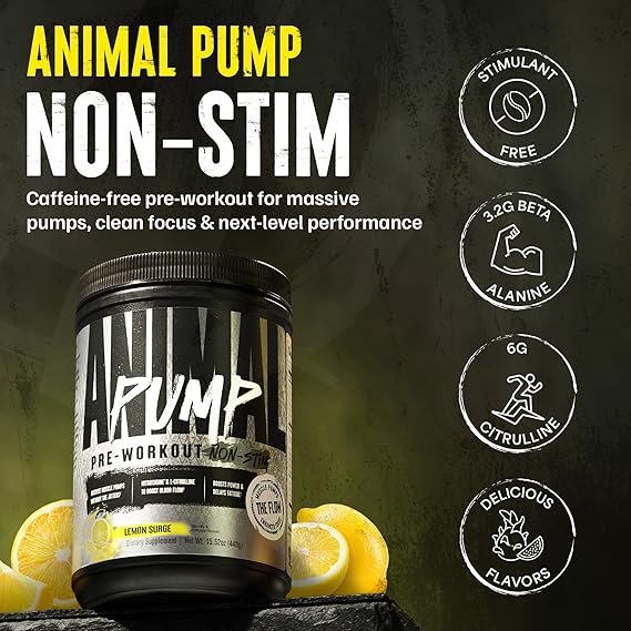 Universal Animal Pump Non Stim Pre Workout 442g