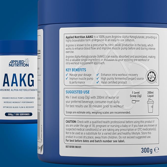 Applied Nutrition AAKG 3000mg 300g 100 servings