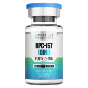 BPC-157 research compound 10mg by Pure Lab Peptides