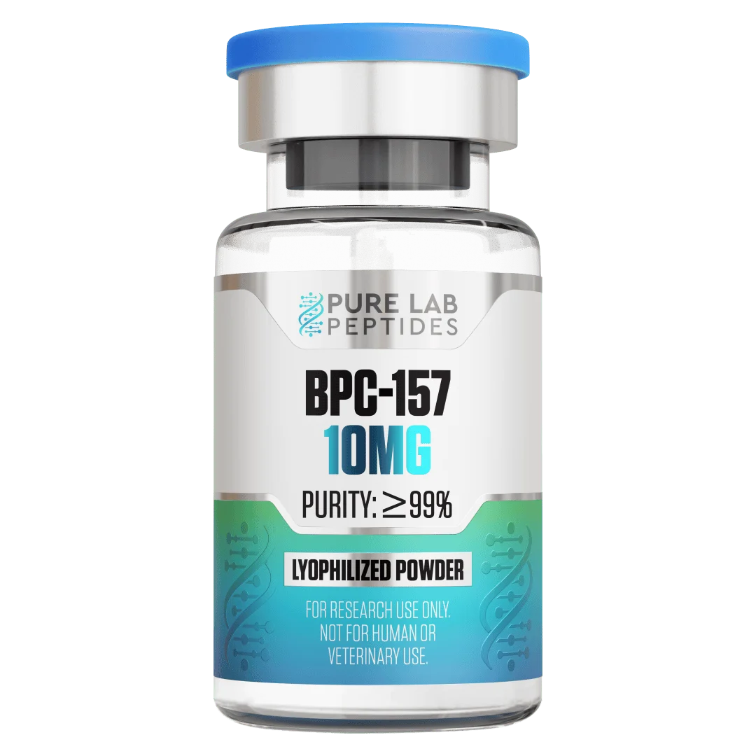 BPC-157 research compound 10mg by Pure Lab Peptides