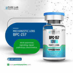 BPC-157 research compound 10mg by Pure Lab Peptides