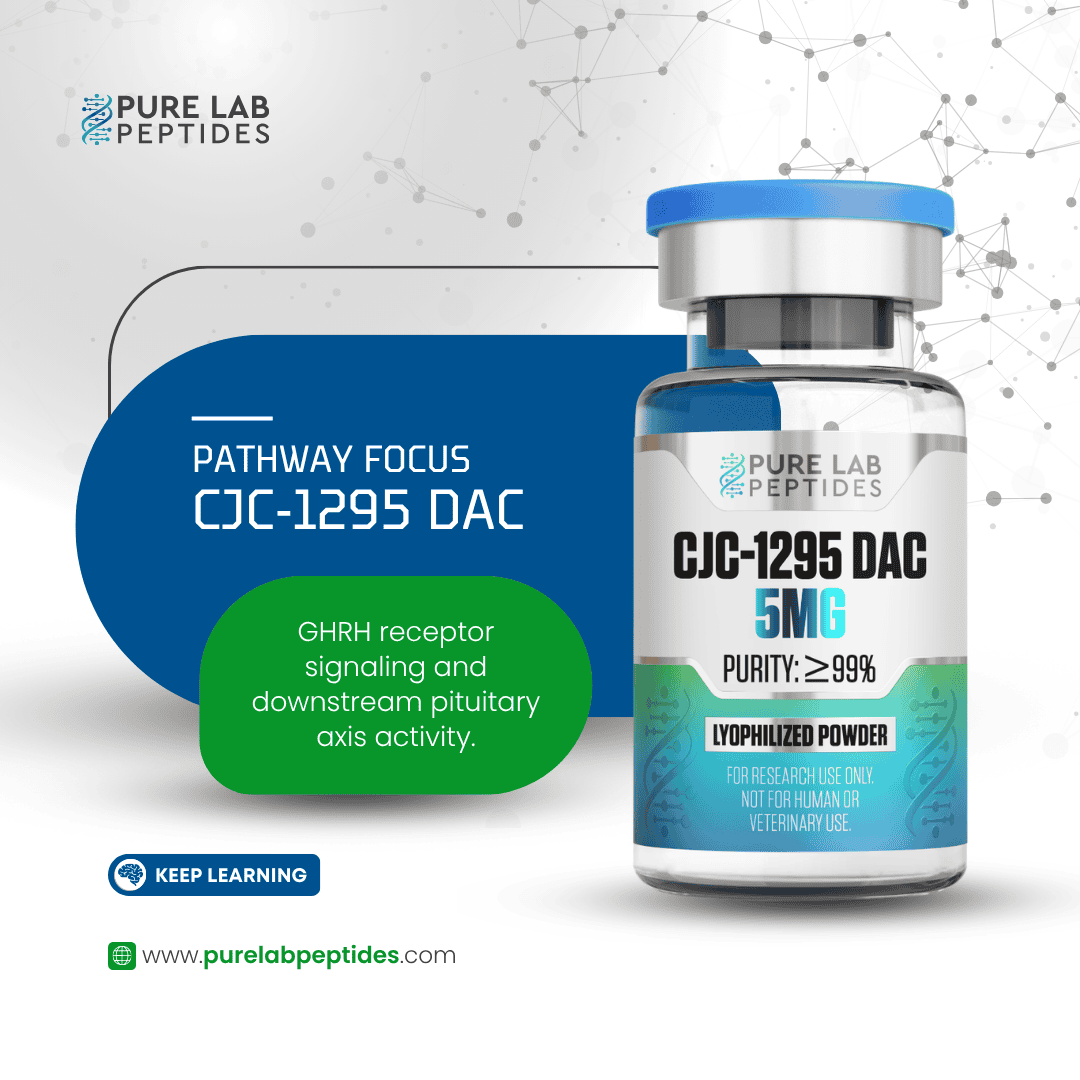 CJC-1295 DAC research compound 5mg by Pure Lab Peptides