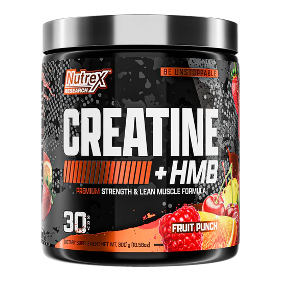 Nutrex Creatine HMB 300g supplement powder