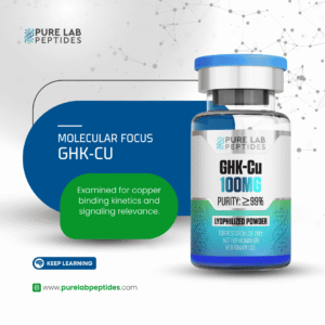 GHK-Cu research compound 100mg by Pure Lab Peptides