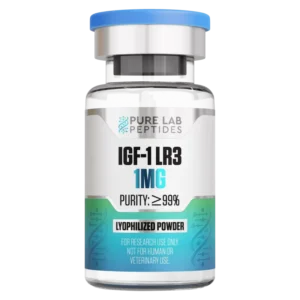 IGF-1 LR3 research compound 1mg by Pure Lab Peptides