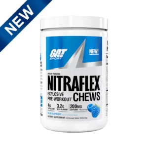 GAT Sport Nitraflex Pre Workout Chews 120 chewable tablets